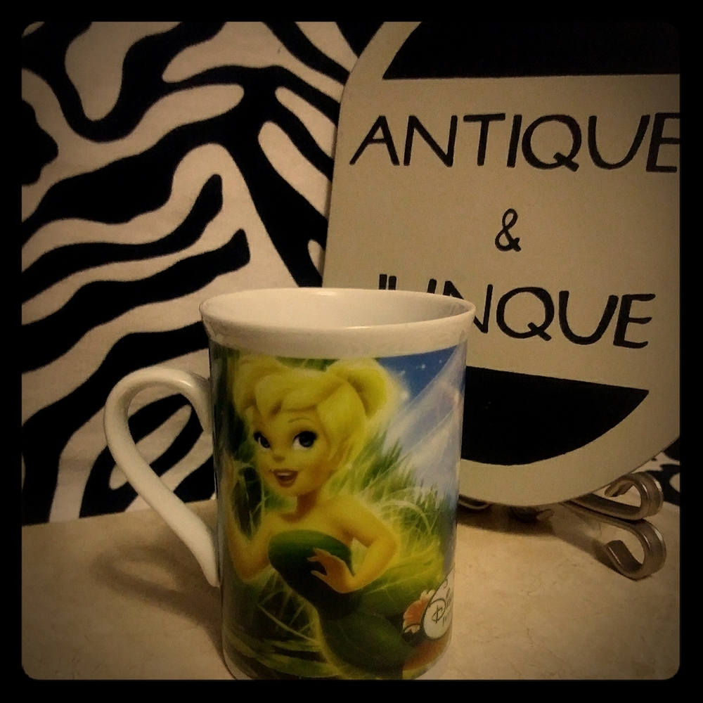 2010 Tinker Bell Disney Fairies Retired Coffee Mug